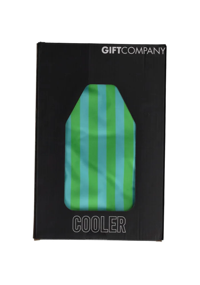 Housse Isotherme Pour Bouteille À Rayures Verte Et Bleue – Image 3