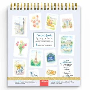 Travel book - Thème Printemps à Paris