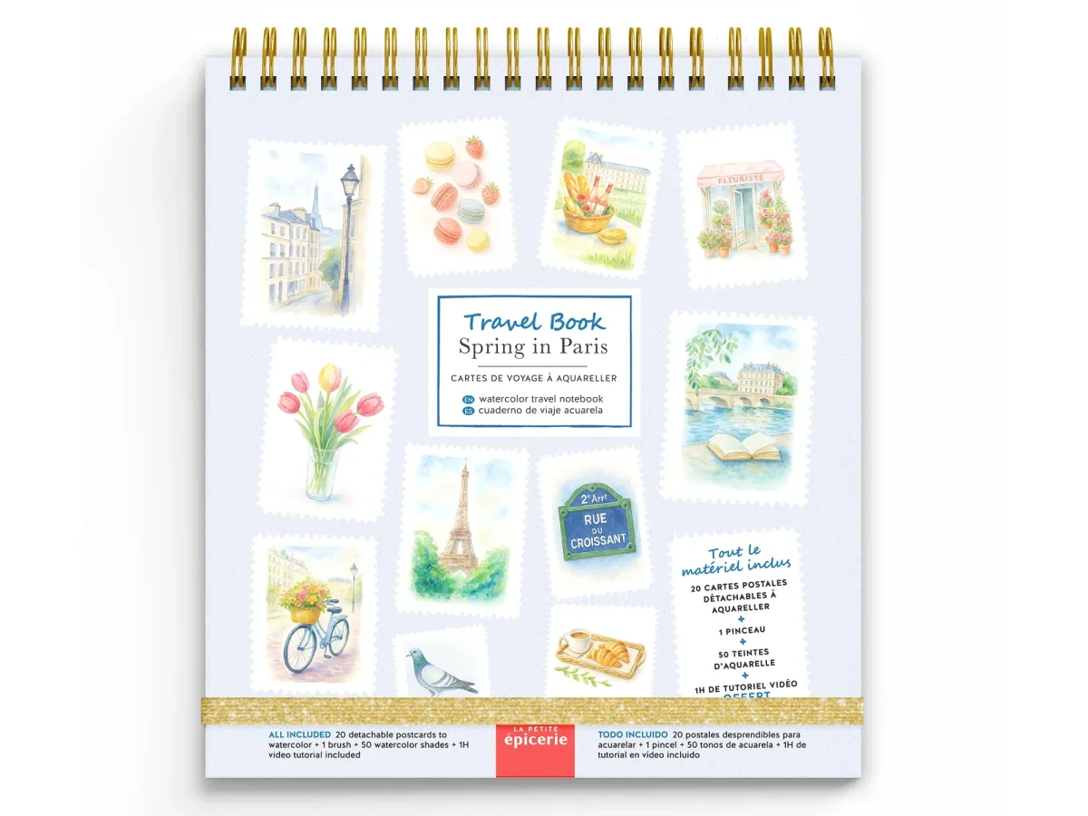Travel book - Thème Printemps à Paris