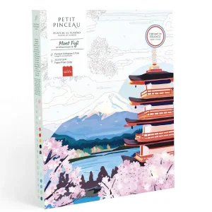 Coffret peinture au numéro - MONT FUJI PAR LA PETITE ÉPICERIE