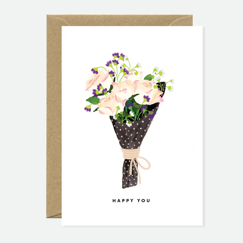 Carte postale Bouquet de roses – Image 2
