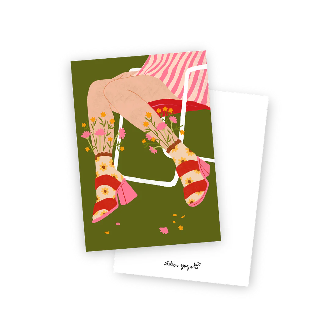 Carte postale Soquettes 🍋 – Image 4