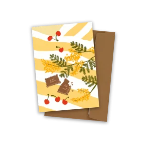 Carte postale Mimosa 🍋