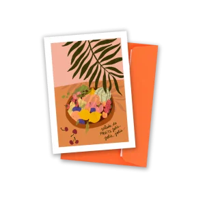 Carte postale Salade de fruits 🍋