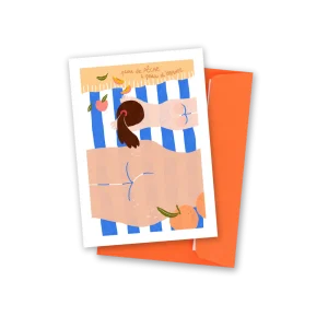 Carte postale Peau d’orange 🍋
