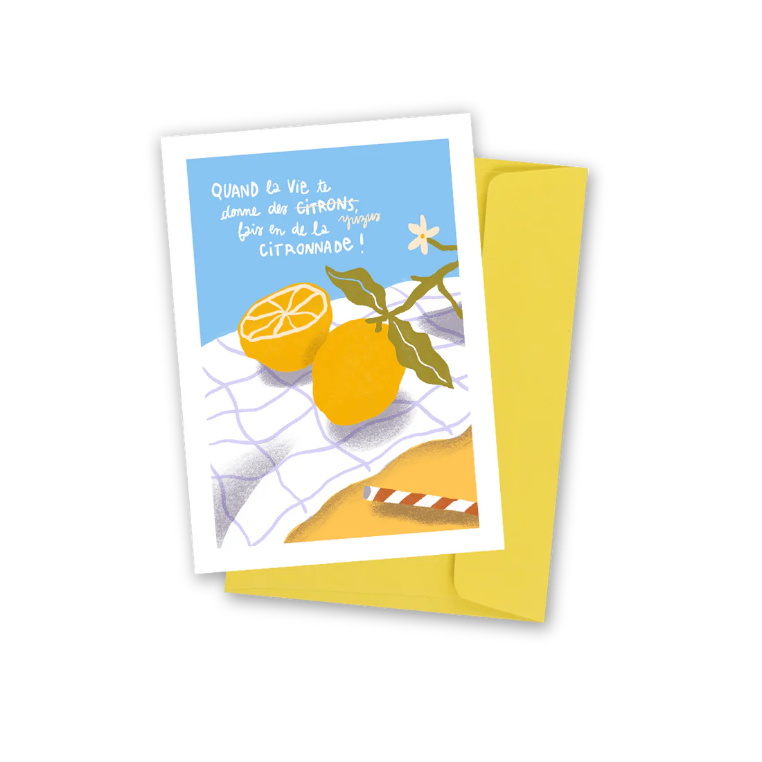 Carte postale Citronnade 🍋 – Image 2