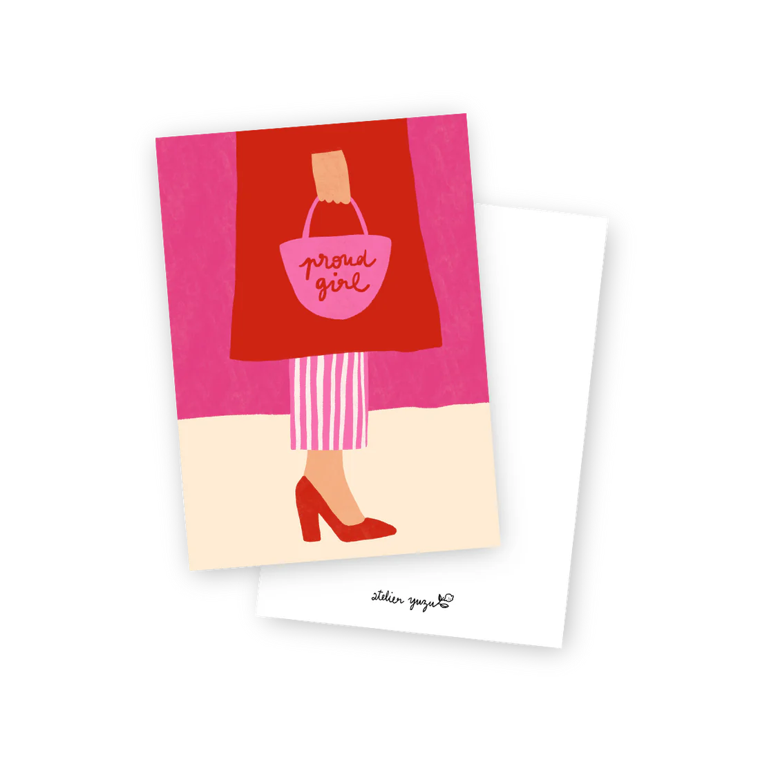 Carte postale Proud girl 🍋 – Image 4