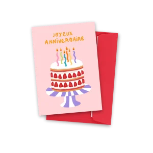 Carte postale Anniversaire 🍋