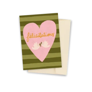 Carte postale Félicitations 🍋