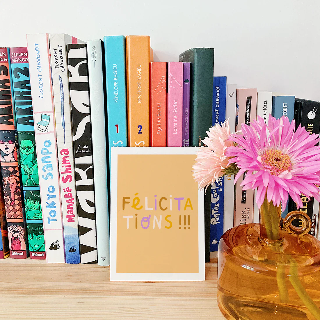 Carte postale Félici-tations 🍋 – Image 3