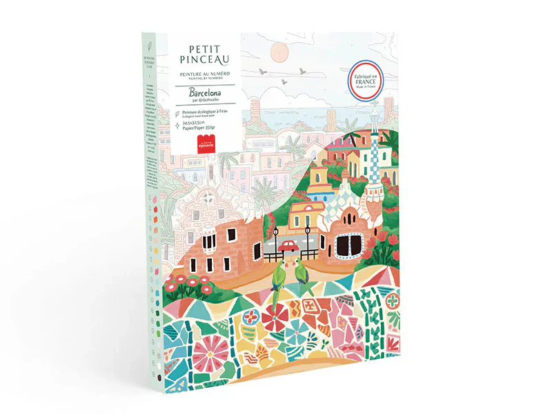 Coffret peinture au numéro - Barcelona – Image 2