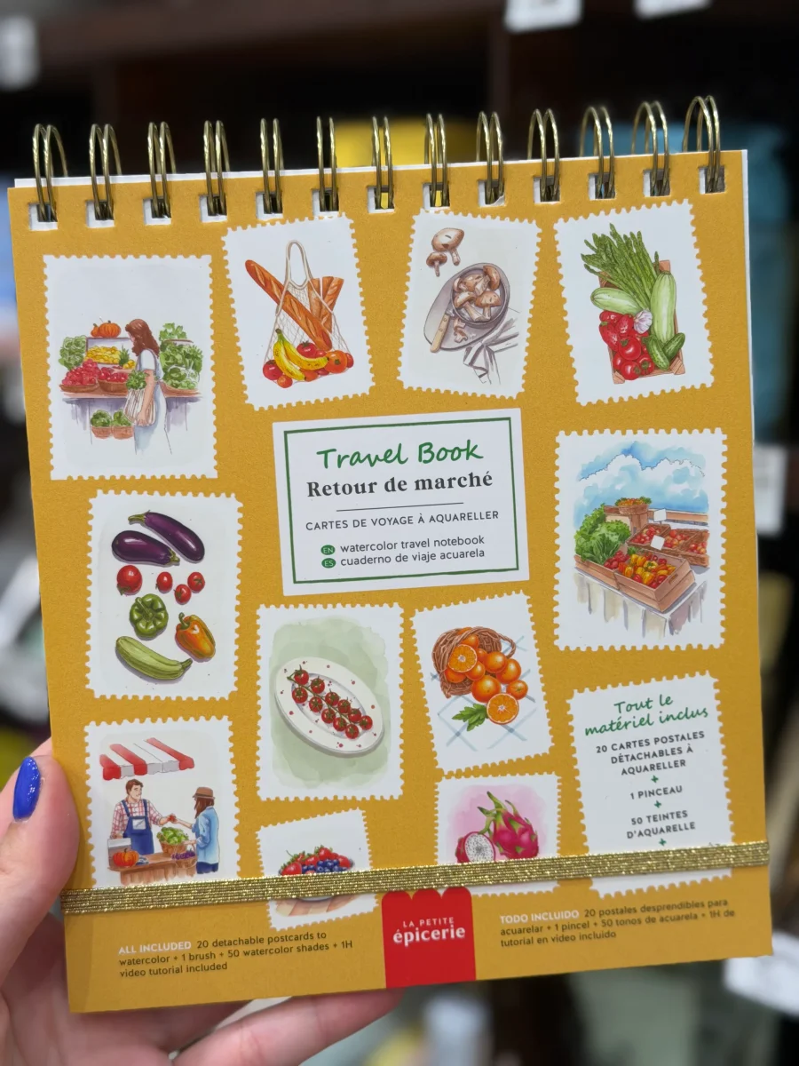 Travel book - Retour de marché