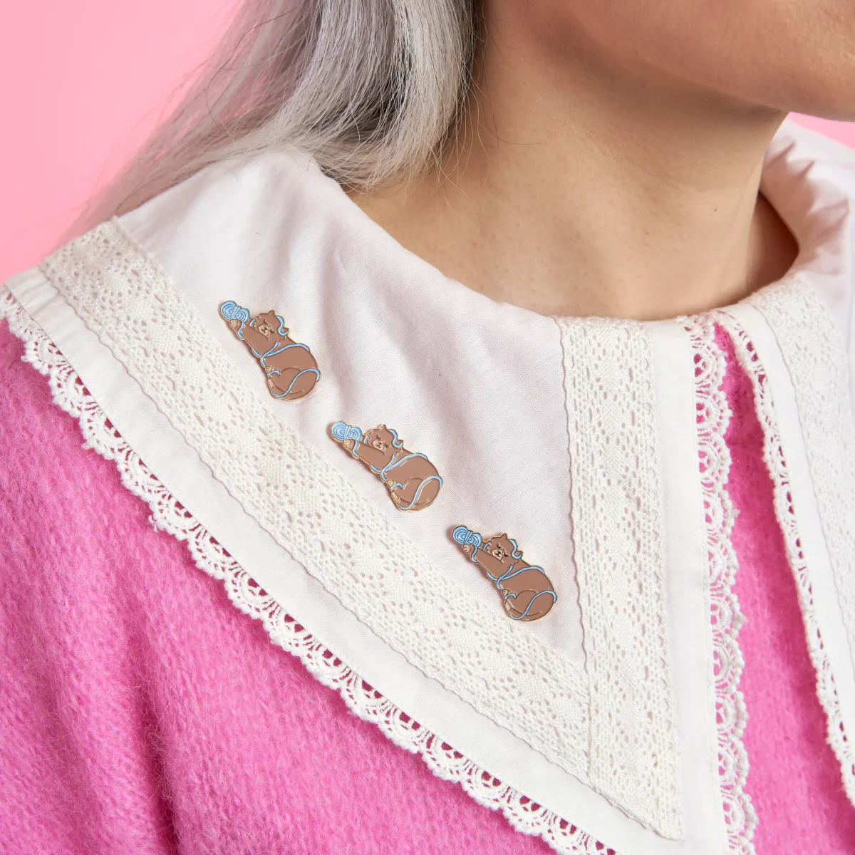 Pin’s Chat Pelote – Image 7