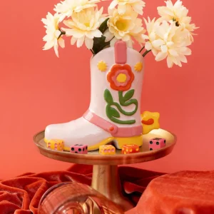 Vase en céramique, Santiag Giddy up