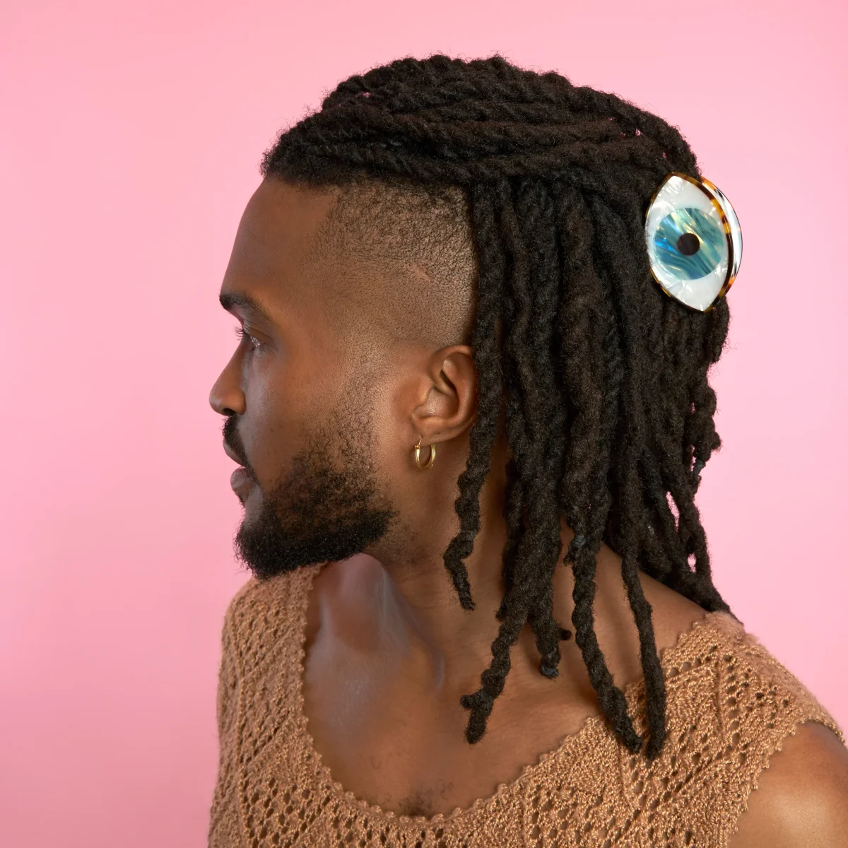 PINCE À CHEVEUX OEIL - BLEU – Image 7