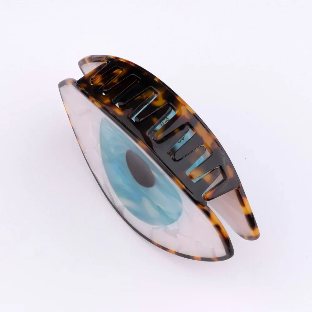 PINCE À CHEVEUX OEIL - BLEU – Image 3