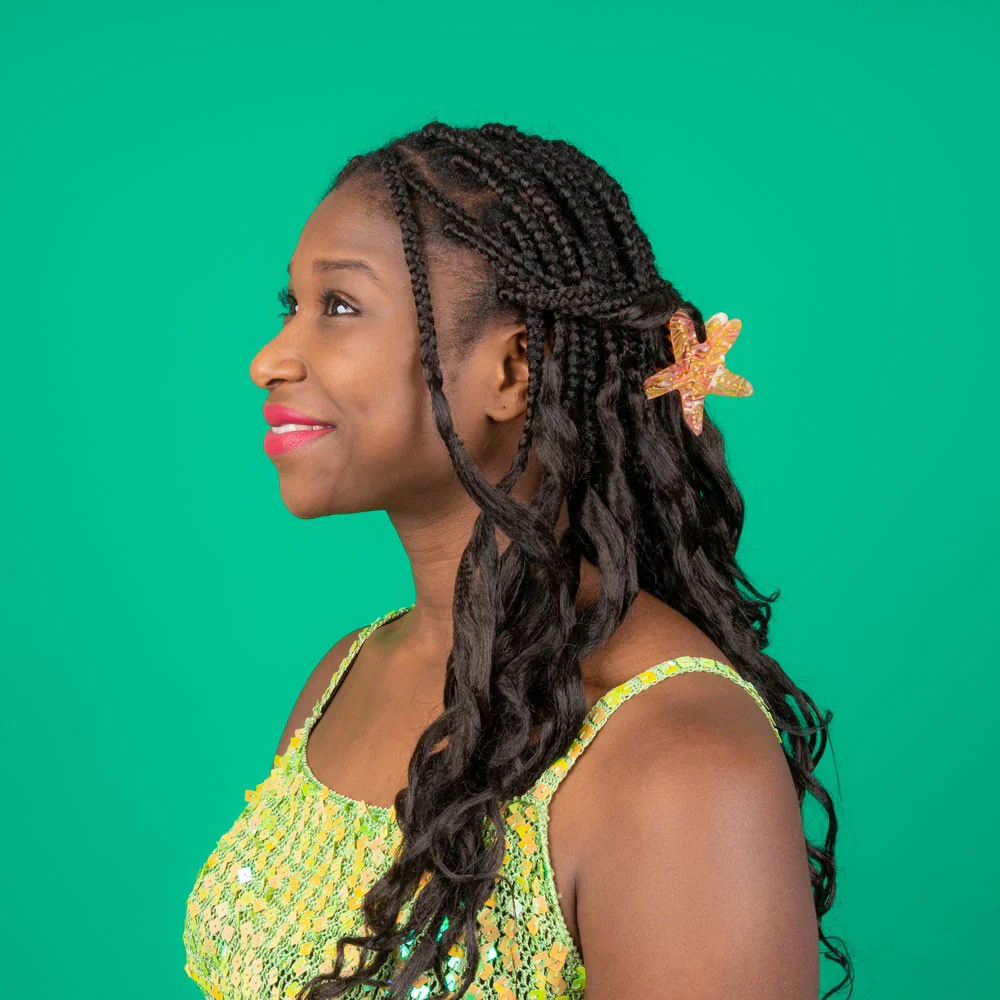 PINCE À CHEVEUX ÉTOILE DE MER – Image 7