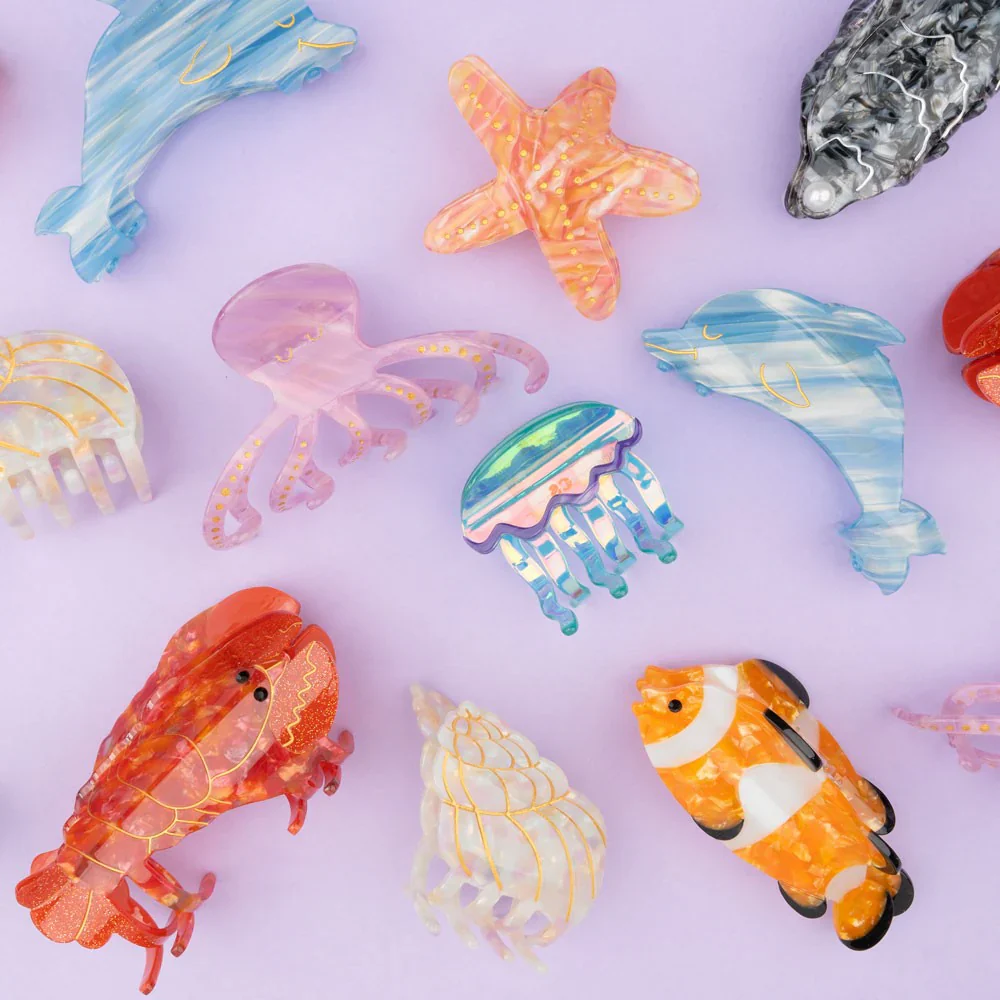 PINCE À CHEVEUX ÉTOILE DE MER – Image 4