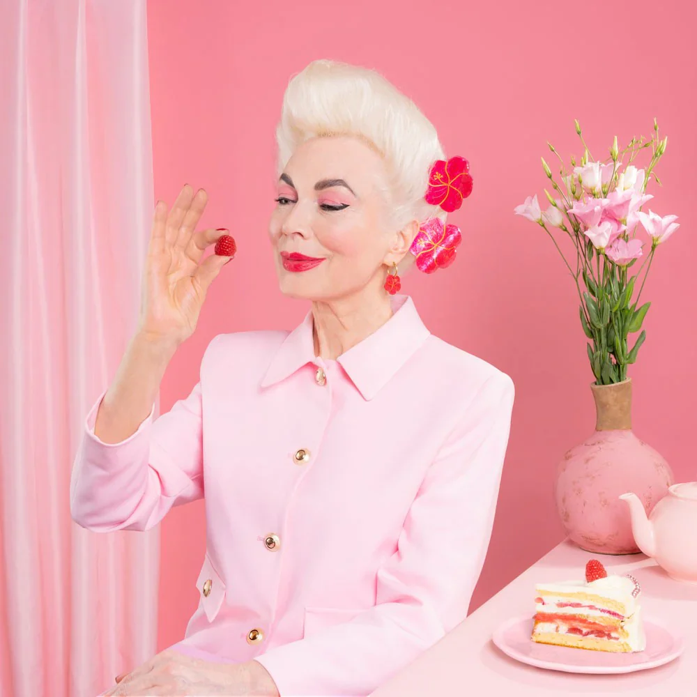 PINCE À CHEVEUX HIBISCUS – Image 2