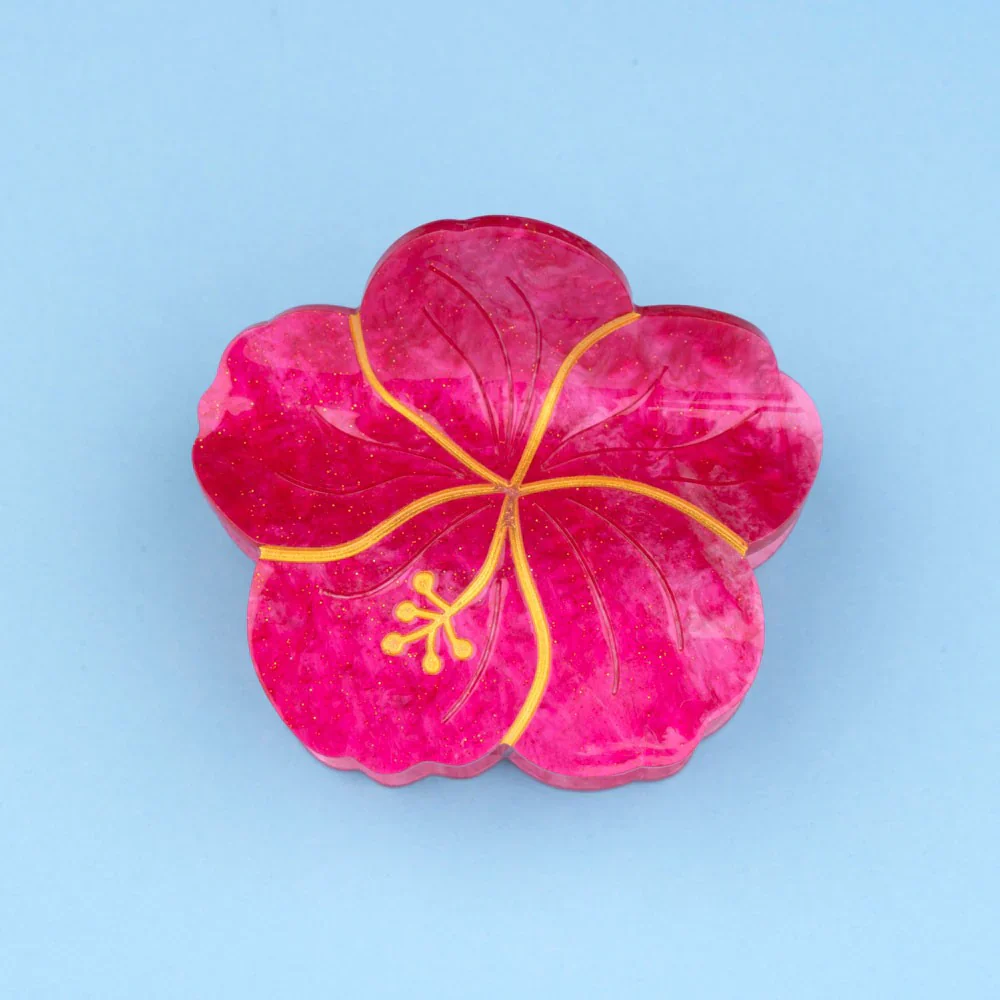 PINCE À CHEVEUX HIBISCUS – Image 6