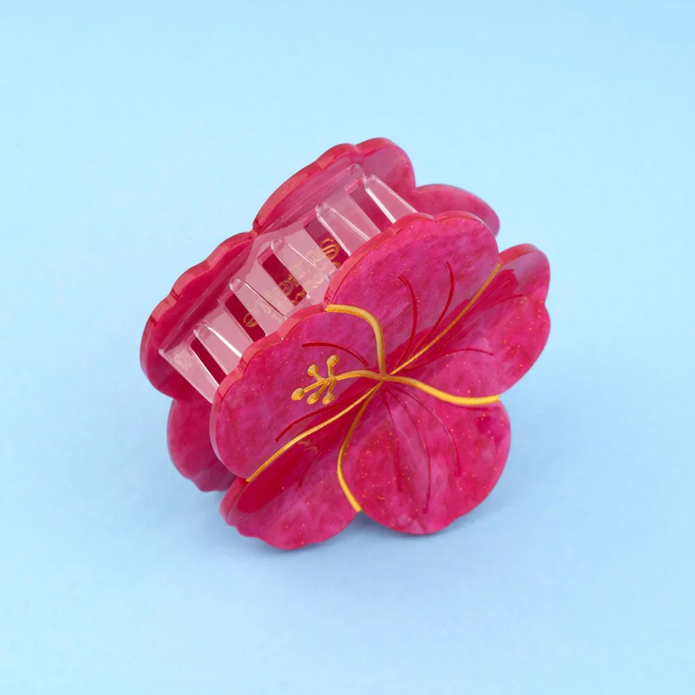PINCE À CHEVEUX HIBISCUS – Image 4