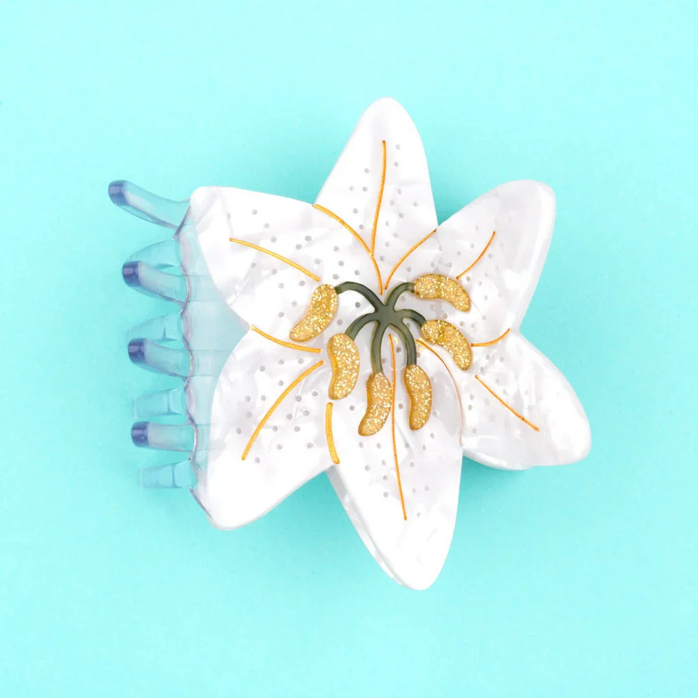 PINCE À CHEVEUX LYS