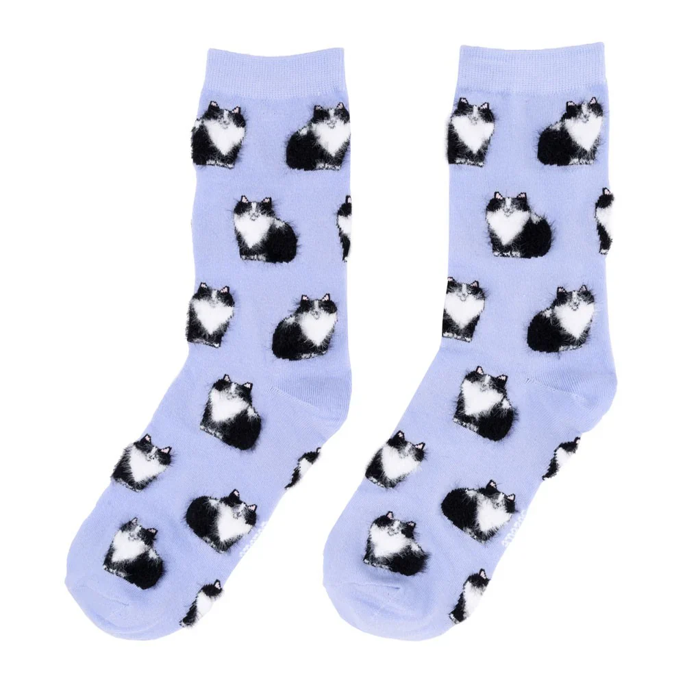 CHAUSSETTES CHAT NOIR & BLANC – Image 6