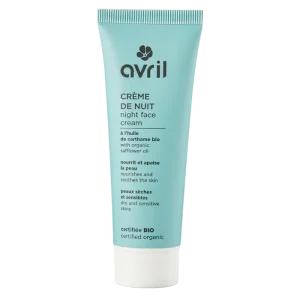 Crème de nuit peaux sèches et sensibles