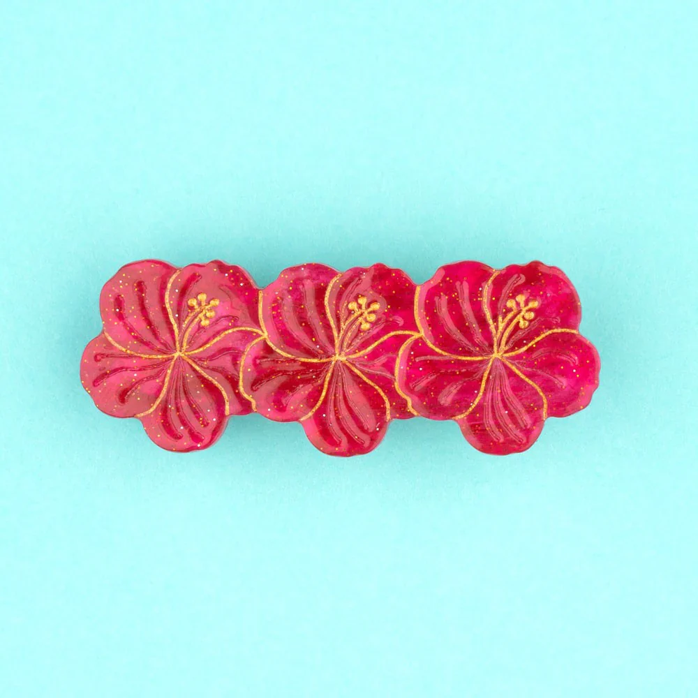 BARRETTE HIBISCUS