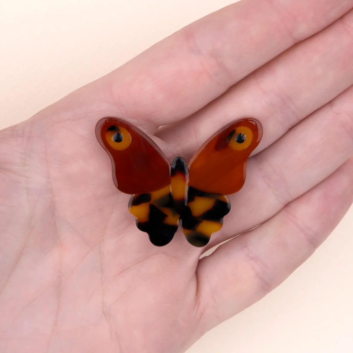 BARRETTE PAPILLON DE NUIT