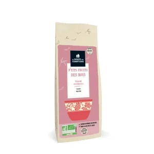 Tisane P'TITS FRUITS DES BOIS - Cassis, myrtille - Sachet 100g