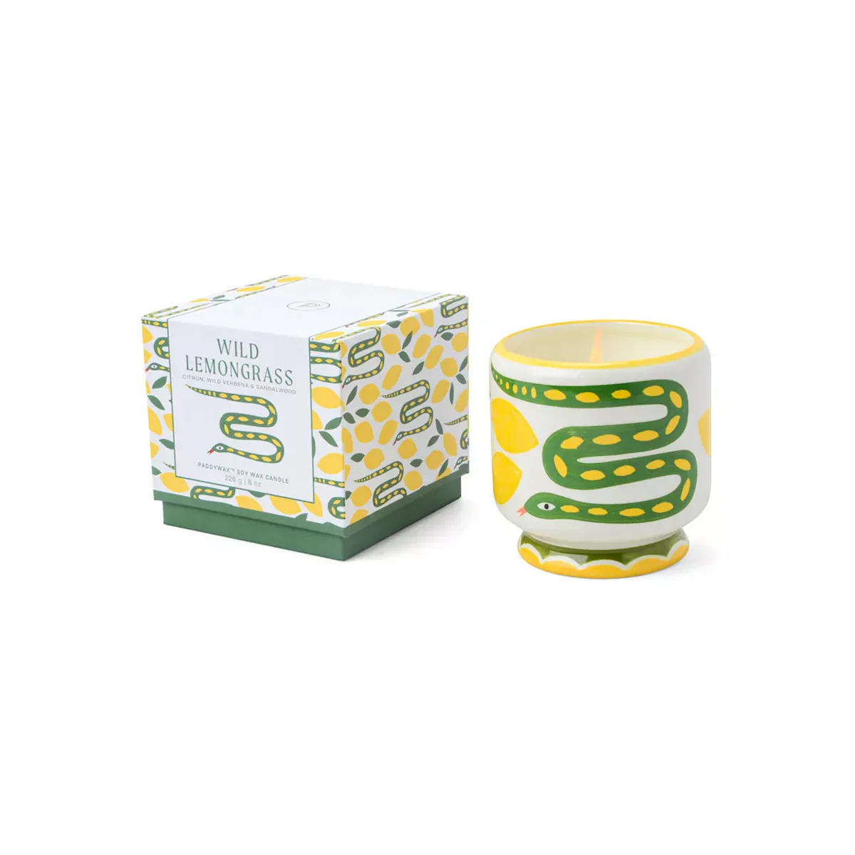 BOUGIE PARFUMÉE ADOPO - SNAKE WILD LEMONGRASS – Image 2