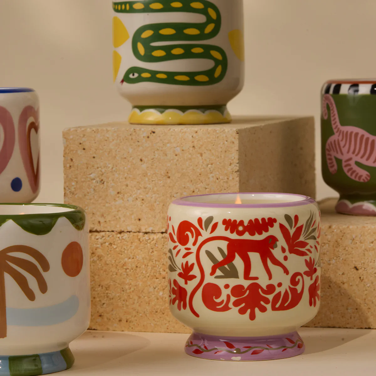 BOUGIE PARFUMÉE ADOPO - SNAKE WILD LEMONGRASS – Image 3