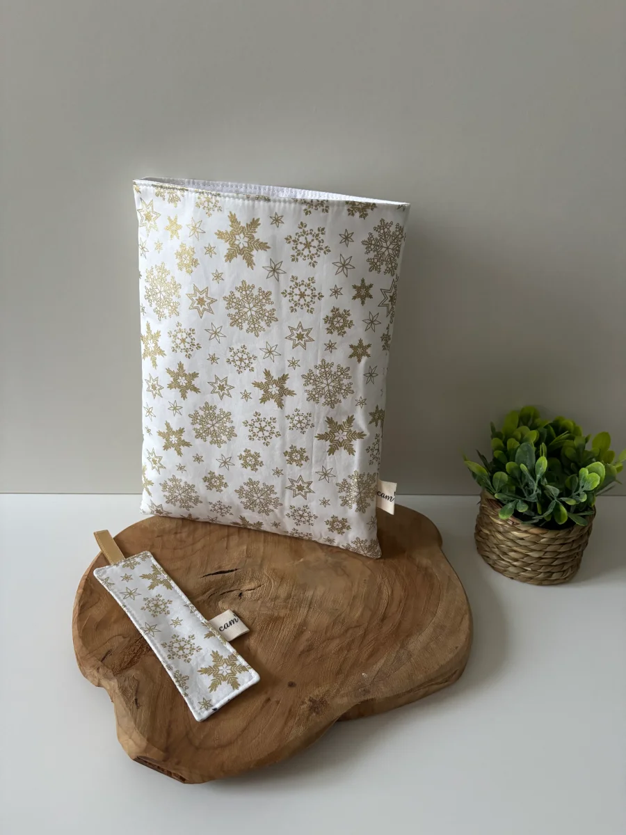 🎄 Coffret Lecture de Noël – Pochette à Livre + Marque-Page – Image 4
