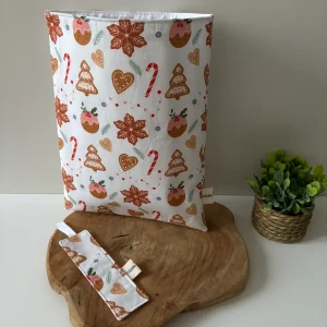 🎄 Coffret Lecture de Noël – Pochette à Livre + Marque-Page