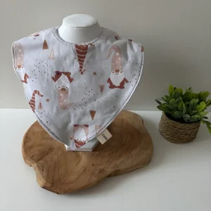 🎄 Bavoir Bandana de Noël – Doux, pratique et festif