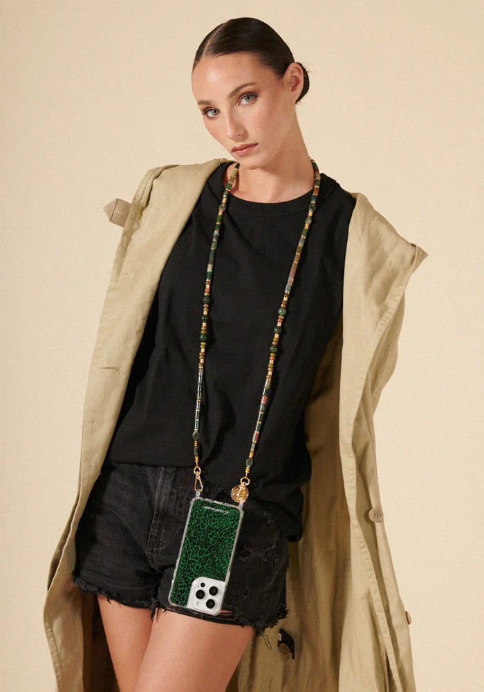 Bijou De Téléphone Jade Vert – Image 3