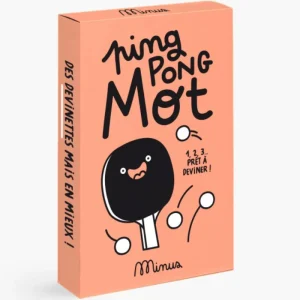 Jeu De Cartes Ping Pong Mot