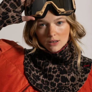 Col Cachemire Wild Léopard