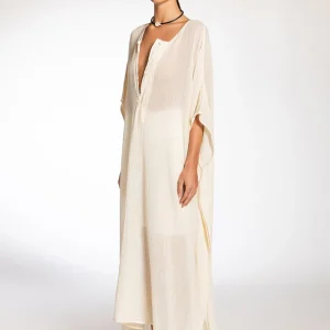 Robe Kaftan Pat Mouli Écru