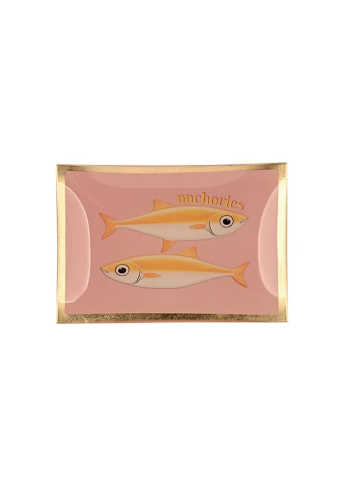 Vide Poche Rectangle Anchovies Rose