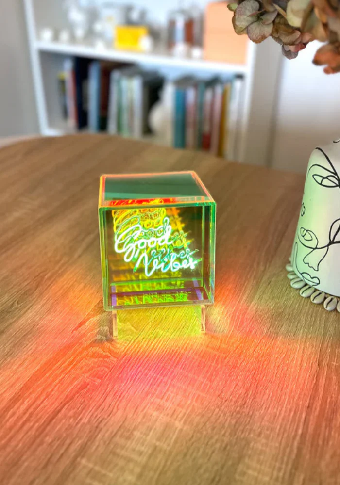 Lampe Cube Good Vibes – Image 3