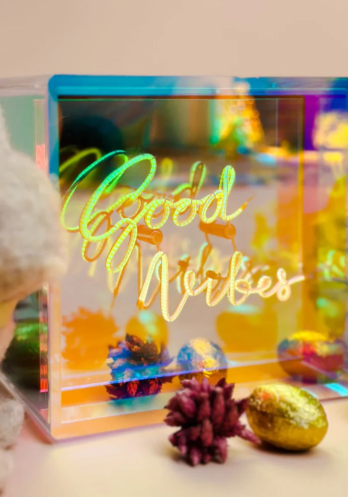 Lampe Cube Good Vibes – Image 4