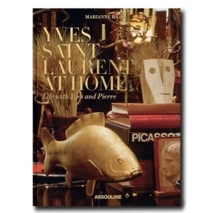 Livre Yves Saint Laurent At Home