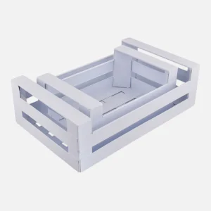 Lot De 2 Cagettes White