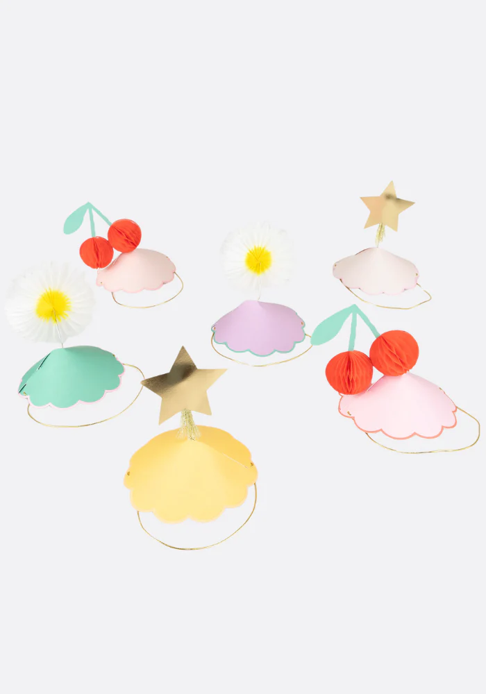 Lot De 6 Chapeaux Happy Icons – Image 2