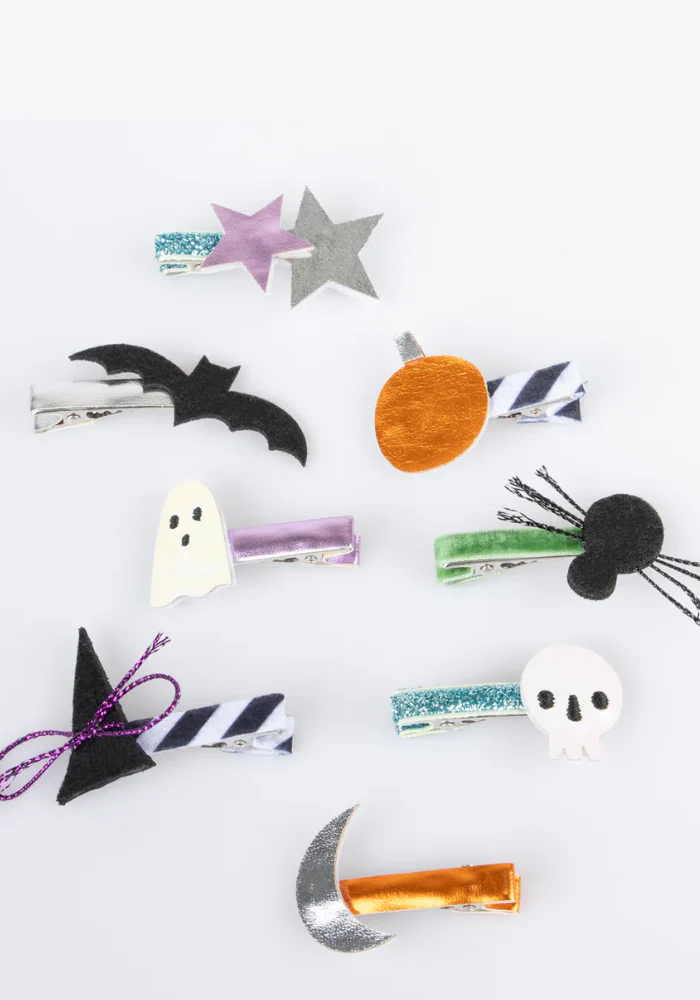 Lot De 8 Barrettes Halloween – Image 2