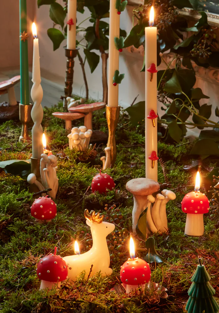 Lot de 5 Bougies De Noël – Image 3