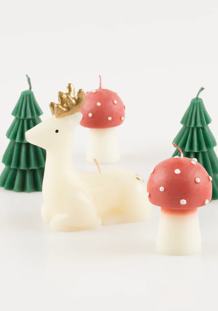 Lot de 5 Bougies De Noël – Image 4