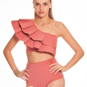 Maillot De Bain Orsay Deux Pièces Rose Poudré